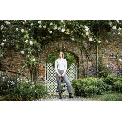 Pantalon Horseware Newmarket taille mi haute full seat Orage Bleu
