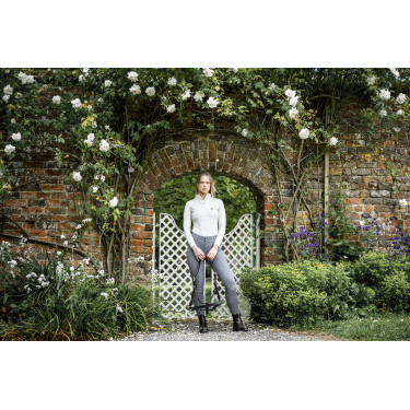 Pantalon Horseware Newmarket taille mi haute full seat Orage Bleu