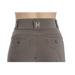 Pantalon Horseware Newmarket taille mi haute grip genoux Orage Bleu Pantalon Horseware Newmarket taille mi haute grip genoux Orage Bleu