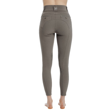 Pantalon Horseware Newmarket taille mi haute grip genoux Orage Bleu Pantalon Horseware Newmarket taille mi haute grip genoux Orage Bleu