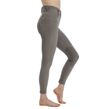 Pantalon Horseware Newmarket taille mi haute grip genoux Orage Bleu Pantalon Horseware Newmarket taille mi haute grip genoux Orage Bleu