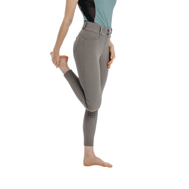 Pantalon Horseware Newmarket taille mi haute grip genoux Orage Bleu Pantalon Horseware Newmarket taille mi haute grip genoux Orage Bleu