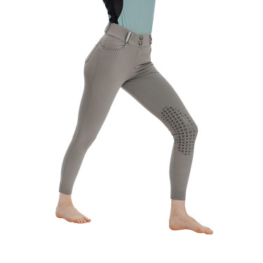 Pantalon Horseware Newmarket taille mi haute grip genoux Orage Bleu Pantalon Horseware Newmarket taille mi haute grip genoux Orage Bleu