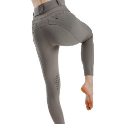 Pantalon Horseware Newmarket taille mi haute grip genoux Orage Bleu Pantalon Horseware Newmarket taille mi haute grip genoux Orage Bleu