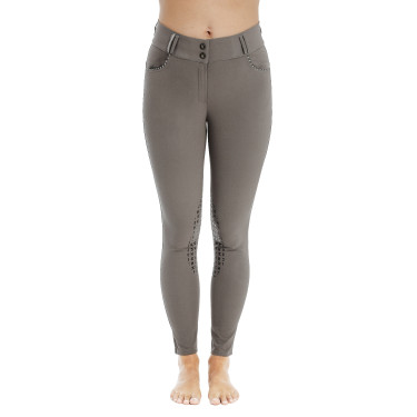 Pantalon Horseware Newmarket taille mi haute grip genoux Orage Bleu Pantalon Horseware Newmarket taille mi haute grip genoux Orage Bleu