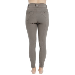 Pantalon Horseware Newmarket taille mi haute grip genoux Orage Bleu Pantalon Horseware Newmarket taille mi haute grip genoux Orage Bleu