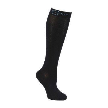 Chaussettes Covalliero Grado noires Bleu nuit