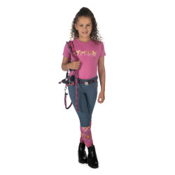 T-shirt enfants Pony Club HKM Rose T-shirt enfants Pony Club HKM Rose