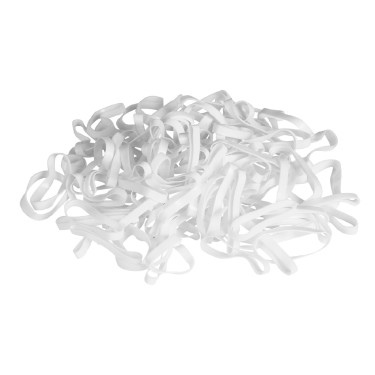 Elastiques à natter silicone Kerbl Blanc Elastiques à natter silicone Kerbl Blanc