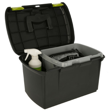 Coffret de Pansage Arrezzo Kerbl Noir Coffret de Pansage Arrezzo Kerbl Noir