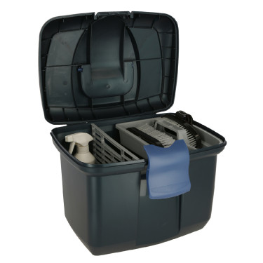 Coffret de pansage Roma Kerbl Bleu foncé