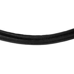 Bridon Cheval de Trait Cuir Noir
