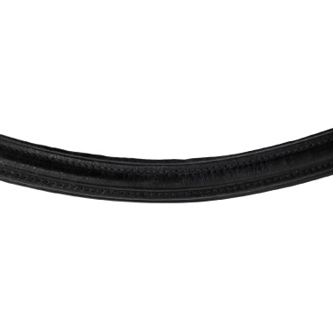 Bridon Cheval de Trait Cuir Noir