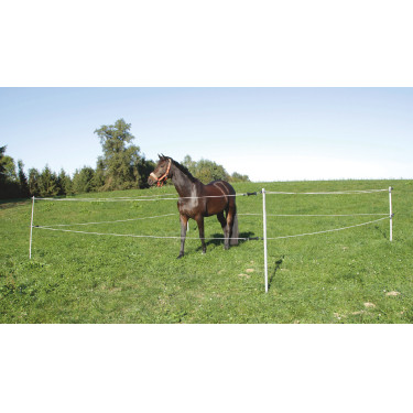 Kit clôture Paddock AKO démontable 7 x 7 m
