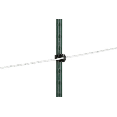Isolateur annulaire clip T-Post AKO par 25 Noir Isolateur annulaire clip T-Post AKO par 25 Noir