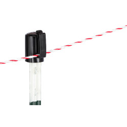 Isolateur de tête T-Post AKO par 10 Noir