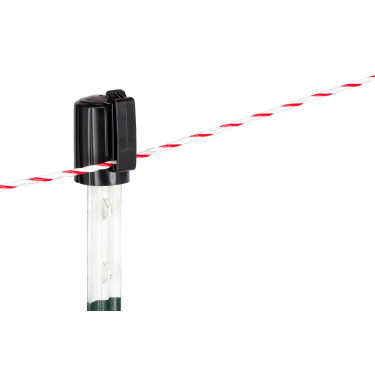 Isolateur de tête T-Post AKO par 10 Noir