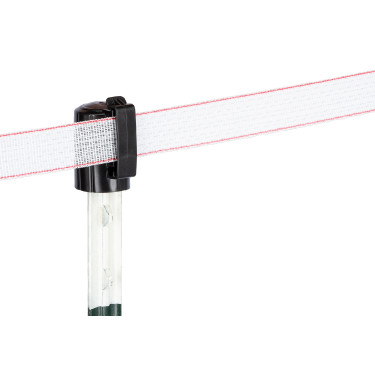 Isolateur de tête T-Post AKO par 10 Noir