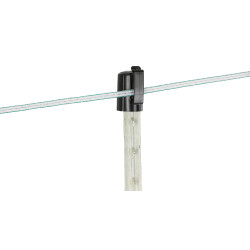 Isolateur de tête T-Post AKO par 10 Noir