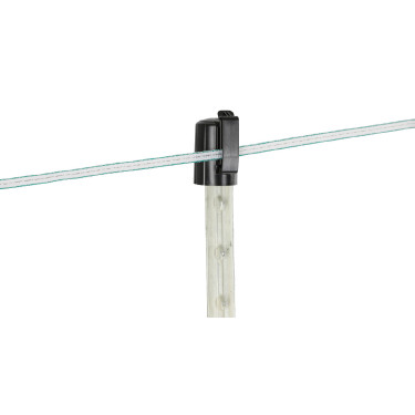 Isolateur de tête T-Post AKO par 10 Noir