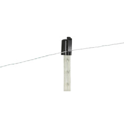 Isolateur de tête T-Post AKO par 10 Noir