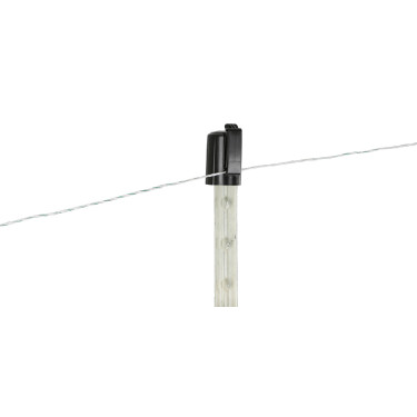 Isolateur de tête T-Post AKO par 10 Noir