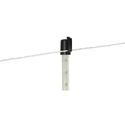 Isolateur de tête T-Post AKO par 10 Noir