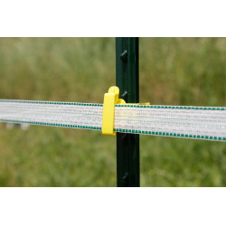 Isolateur ruban T-Post AKO par 25 Jaune