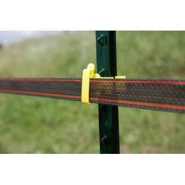 Isolateur ruban T-Post AKO par 25 Jaune