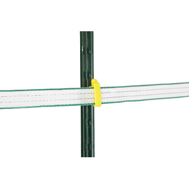 Isolateur ruban T-Post AKO par 25 Jaune