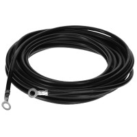 Câble de connexion clôture - terre AKO Noir