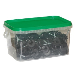 Isolateur annulaire Compact AKO Noir