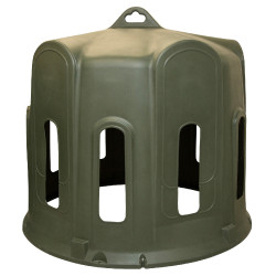 Râtelier cloche à foin Kerbl pour balles rondes Râtelier cloche à foin Kerbl pour balles rondes