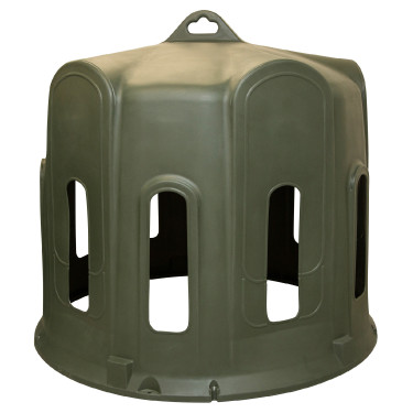 Râtelier cloche à foin Kerbl pour balles rondes Râtelier cloche à foin Kerbl pour balles rondes