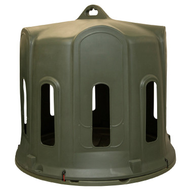 Râtelier cloche à foin Kerbl pour balles rondes Râtelier cloche à foin Kerbl pour balles rondes