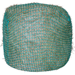 Filet à foin pour balles rondes Kerbl Vert