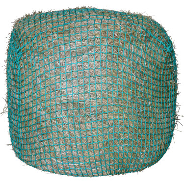 Filet à foin pour balles rondes Kerbl Vert
