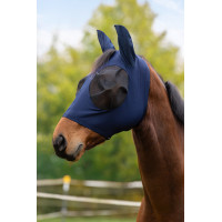 Masque anti-mouches FinoStretch Zipper Covalliero Marine Bleu marine Masque anti-mouches FinoStretch Zipper Covalliero Marine Bleu marine