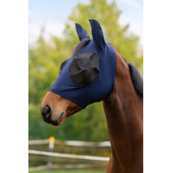 Masque anti-mouches FinoStretch Zipper Covalliero Marine Bleu marine
