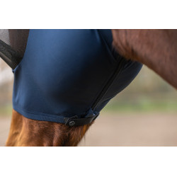 Masque anti-mouches FinoStretch Zipper Covalliero Marine Bleu marine
