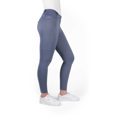 Pantalon Equithème Capucine femme Gris vert