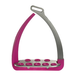 Etriers de sécurité Veredus Steel1 Vita Argent / rose Etriers de sécurité Veredus Steel1 Vita Argent / rose