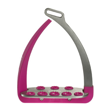 Etriers de sécurité Veredus Steel1 Vita Argent / rose Etriers de sécurité Veredus Steel1 Vita Argent / rose