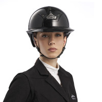 Casque Veredus Vita GST visière standard Noir glossy
