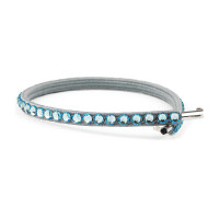 Kit de passepoils Casco My Style rayés cristaux Cristaux aquamarine