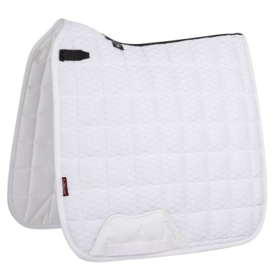 Tapis dressage LeMieux Carbon Mesh Square Blanc