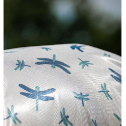 Couverture anti-mouches Horseware Amigo Integrated Motif libellule / argent / bleu / sauge Motifs Couverture anti-mouches Horseware Amigo Integrated Motif libellule / argent / bleu / sauge Motifs