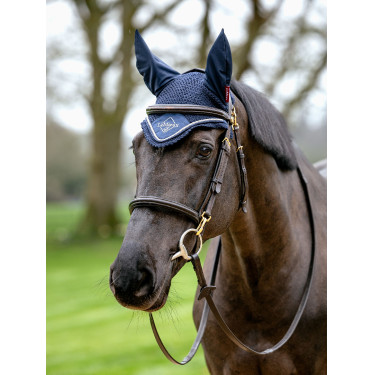 Bonnet anti-mouches LeMieux Esme Marine Bleu marine Bonnet anti-mouches LeMieux Esme Marine Bleu marine