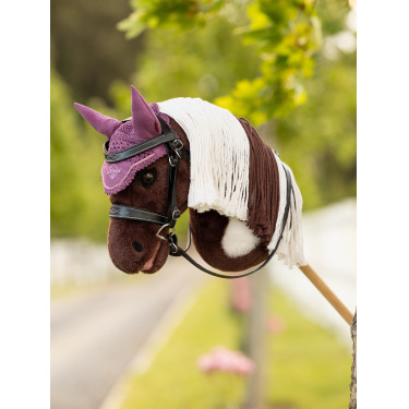 Bonnet pour Hobby Horse LeMieux Mallow Violet Bonnet pour Hobby Horse LeMieux Mallow Violet