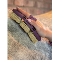 Brosse LeMieux Flexi Scrubbing Abricot Orange